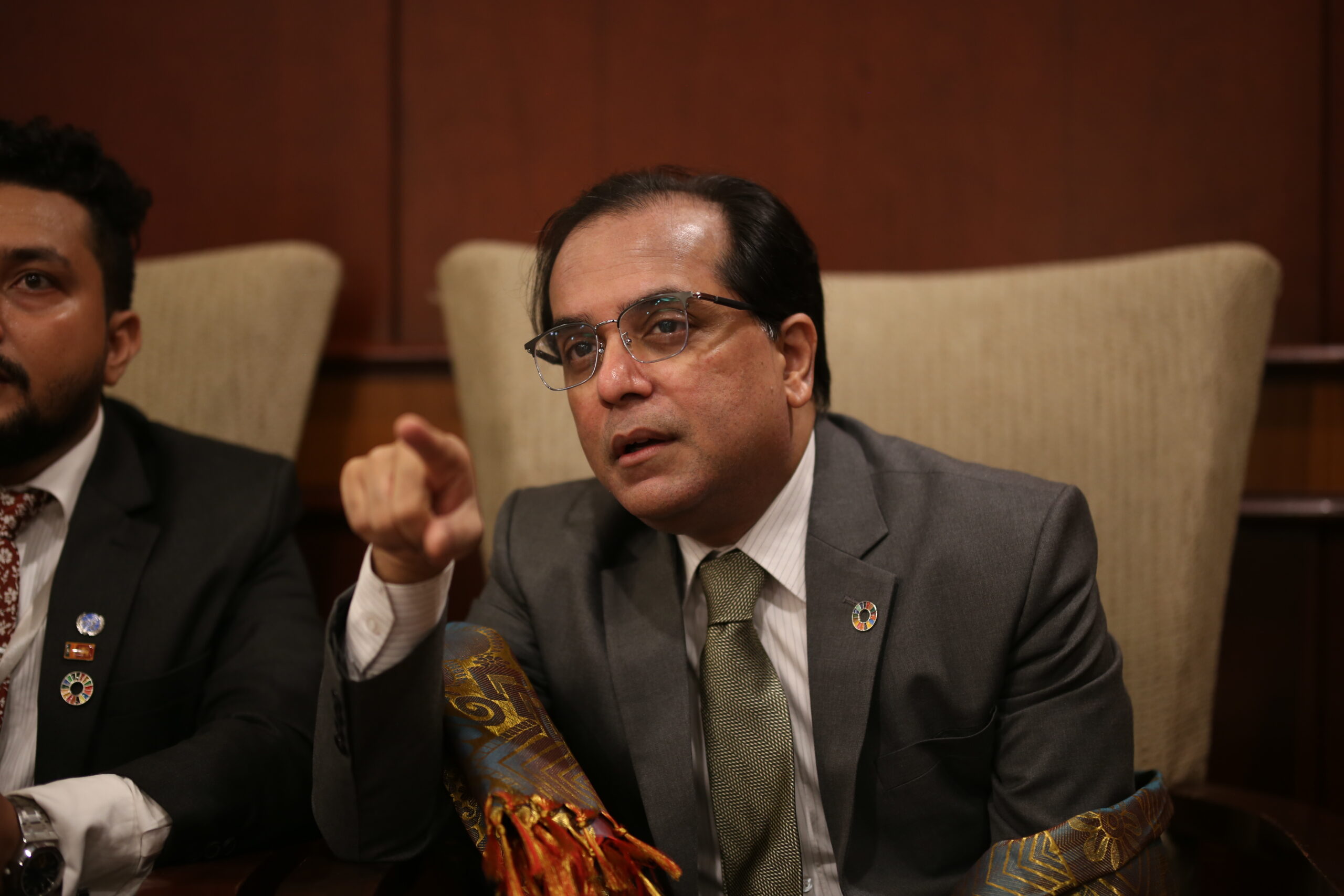 International Diplomats discussion